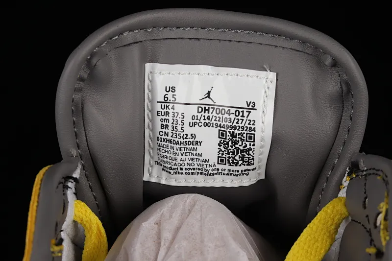 All categories Air Jordan Jordan series basketball shoes Air Jordan 1 Low Air Jordan 1 Elevate Low SE "Wolf Grey" Little AJ thick-soled retro basketball shoes DH7004-017